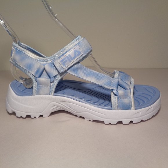 Fila Size 7 M ANDROS Tie Dye New Sport Sandals - Picture 2 of 14